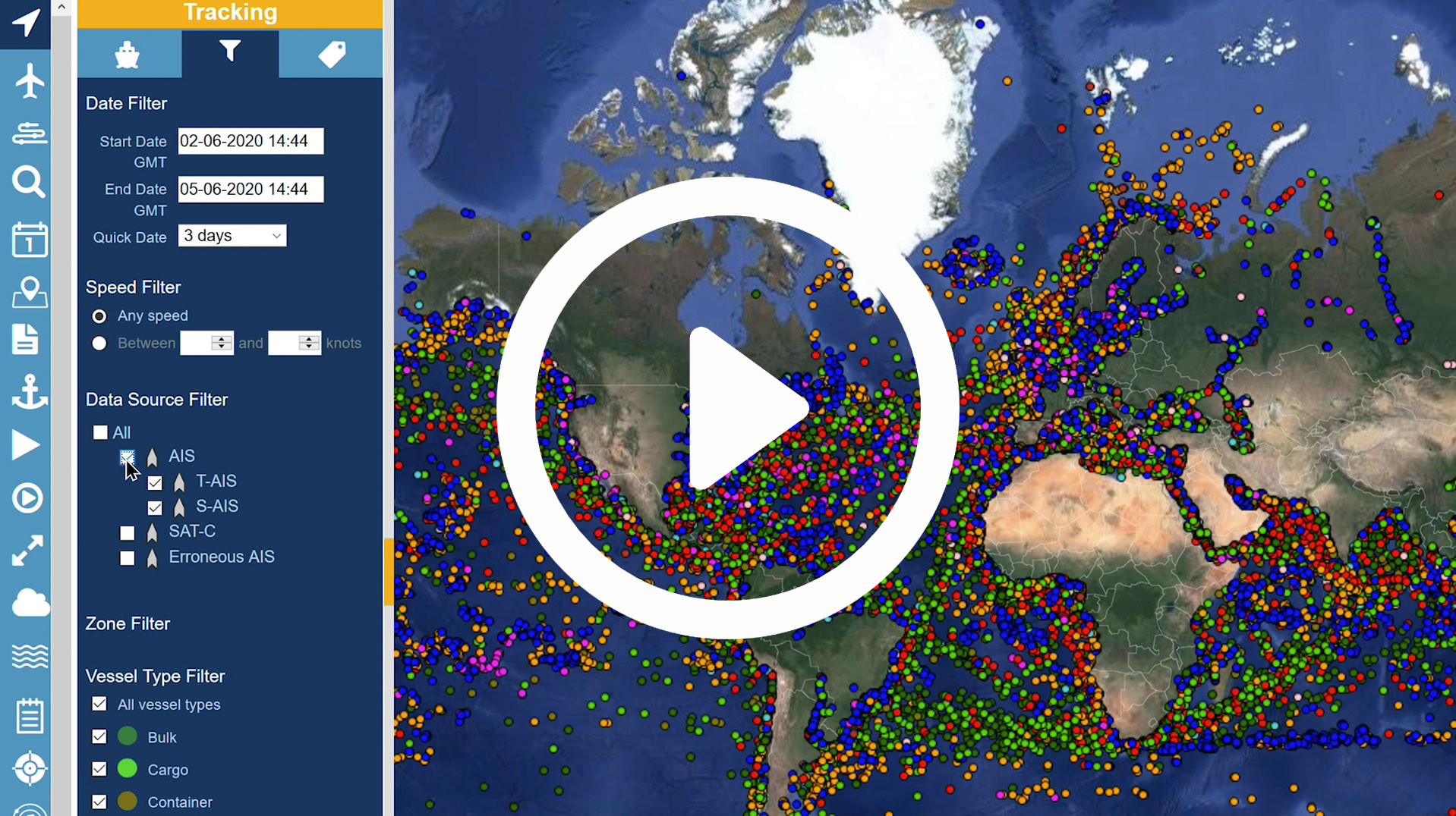 marine voyage tracking