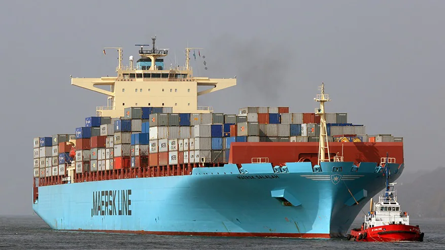 Maersk tracking with BigOceanData
